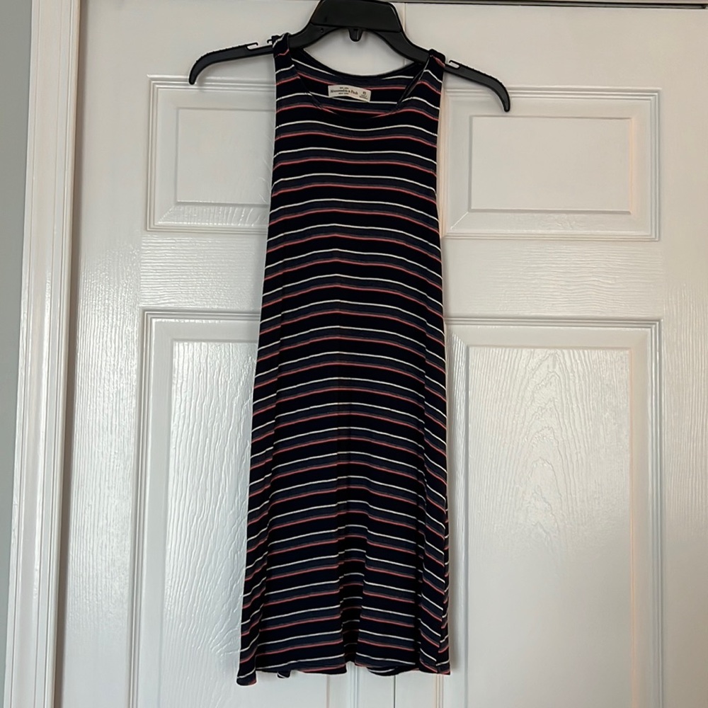 Abercrombie & Fitch Stripe Print Racerback Dress Size XS